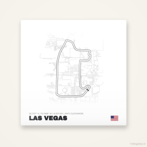 Circuit Las Vegas tegeltje | Verenigde Staten