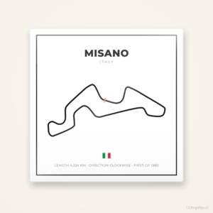 MotoGP circuit Misano tegeltje Grid Light | Italie