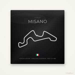 MotoGP circuit Misano tegeltje Night Apex | Italie