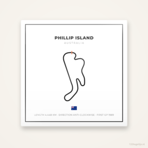 MotoGP circuit Phillip Island tegeltje Grid Light | Australie