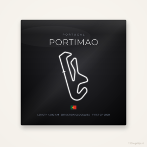 MotoGP circuit Portimao tegeltje Night Apex | Portugal
