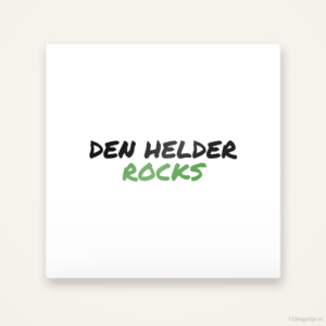 Tegeltje Den Helder Rocks handletter