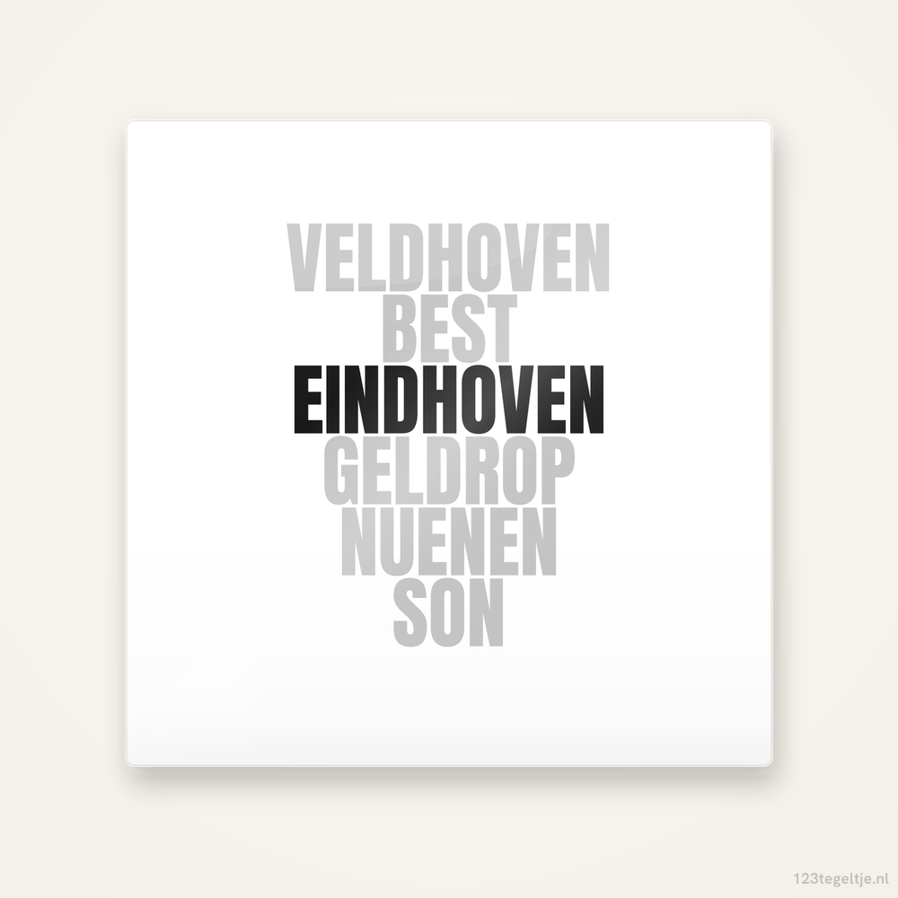 Tegeltje Eindhoven en omgeving