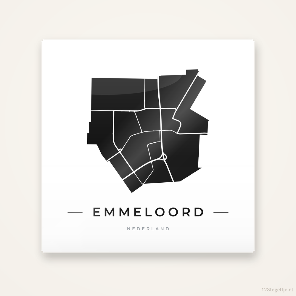 Tegeltje Emmeloord silhouet