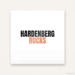 Tegeltje Hardenberg Rocks