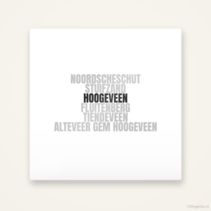 Tegeltje Hoogeveen en omgeving