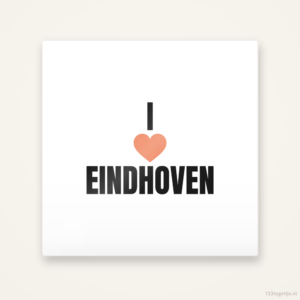 Tegeltje I love Eindhoven
