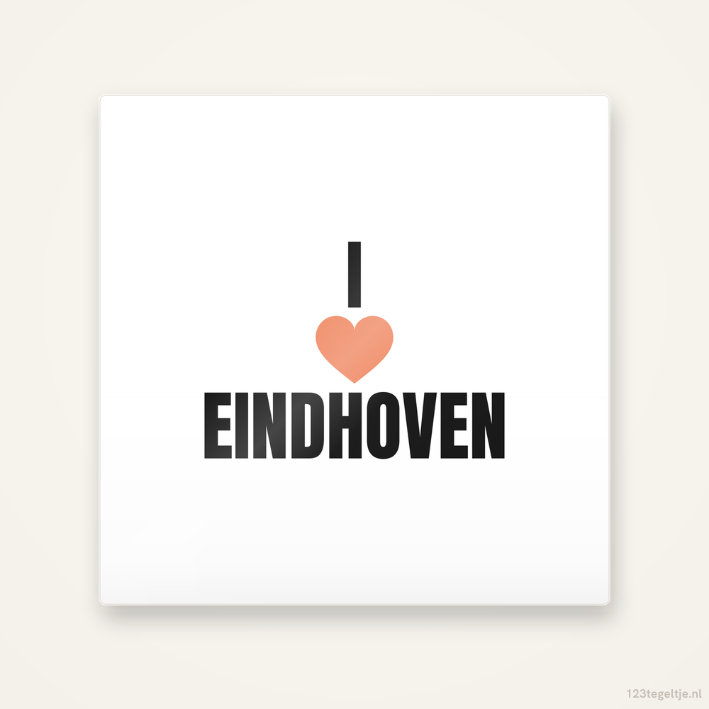 Tegeltje I love Eindhoven