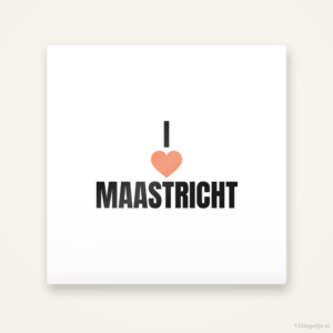 Tegeltje I love Maastricht