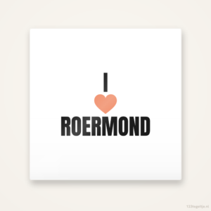 Tegeltje I love Roermond