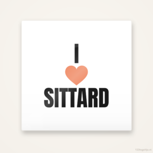 Tegeltje I love Sittard
