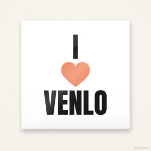 Tegeltje I love Venlo