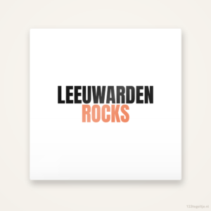 Tegeltje Leeuwarden Rocks