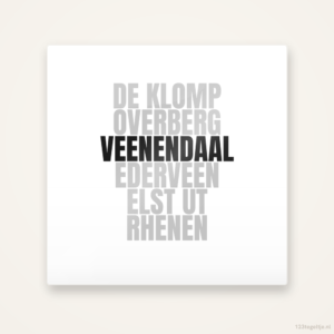 Tegeltje Veenendaal en omgeving