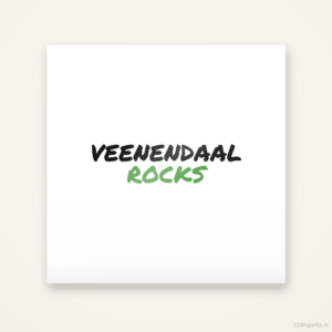 Tegeltje Veenendaal Rocks handletter